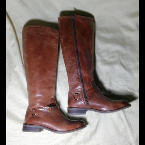 Hinge from Nordstrom brown boots size 6.5 - Picture 9 of 10